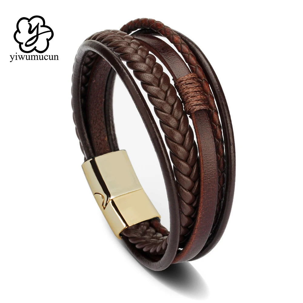 Multilayer Leather Bracelets