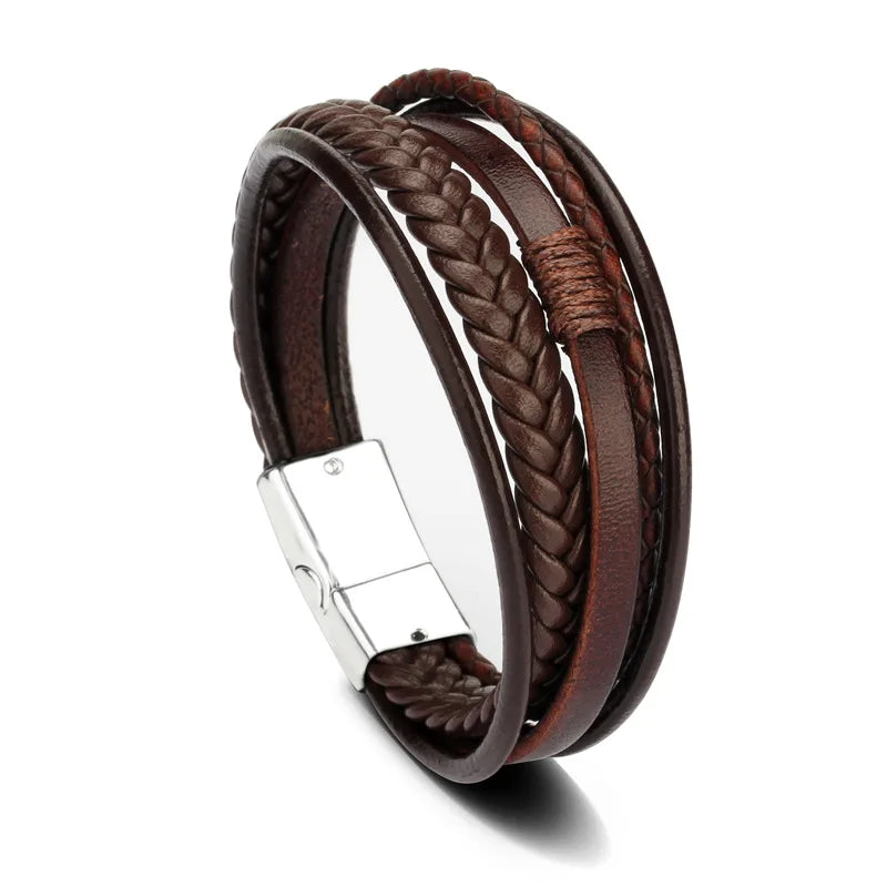 Multilayer Leather Bracelets