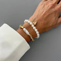 2Pcs/Set Elegant Pearl Bracelets
