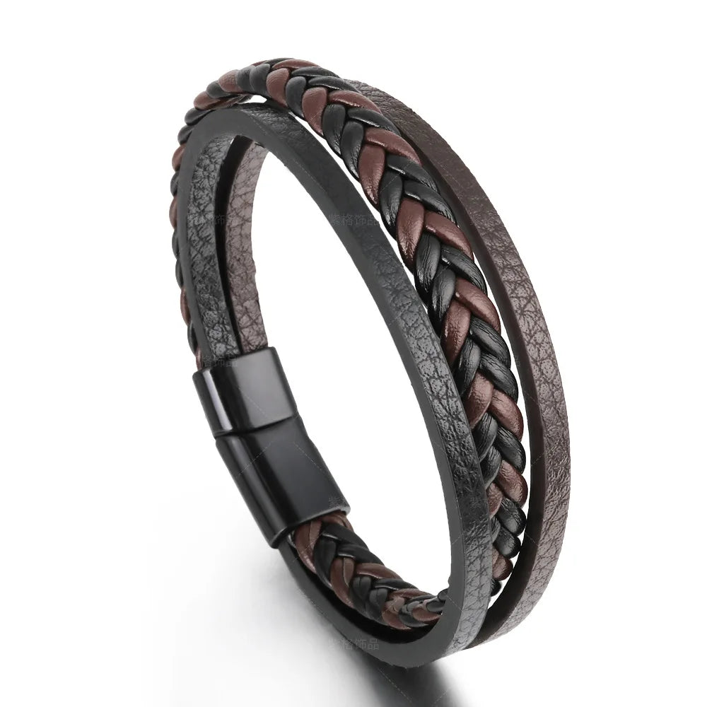 Multilayer Leather Bracelets
