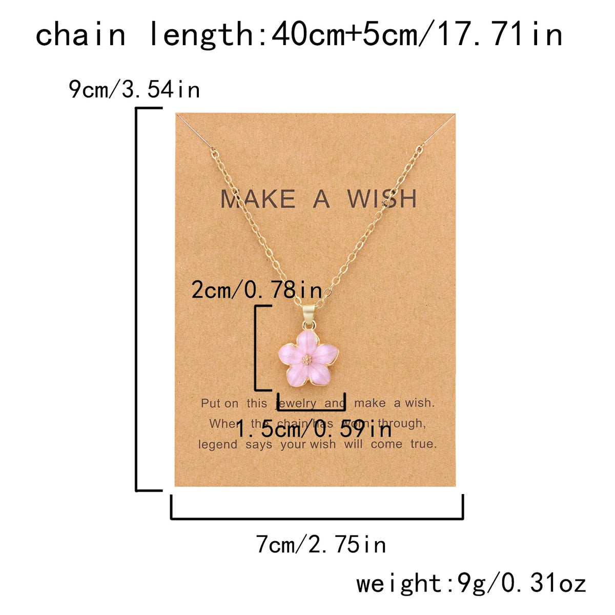 Pretty Flower Necklace