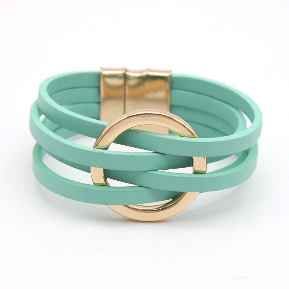Elegant Leather Bracelet