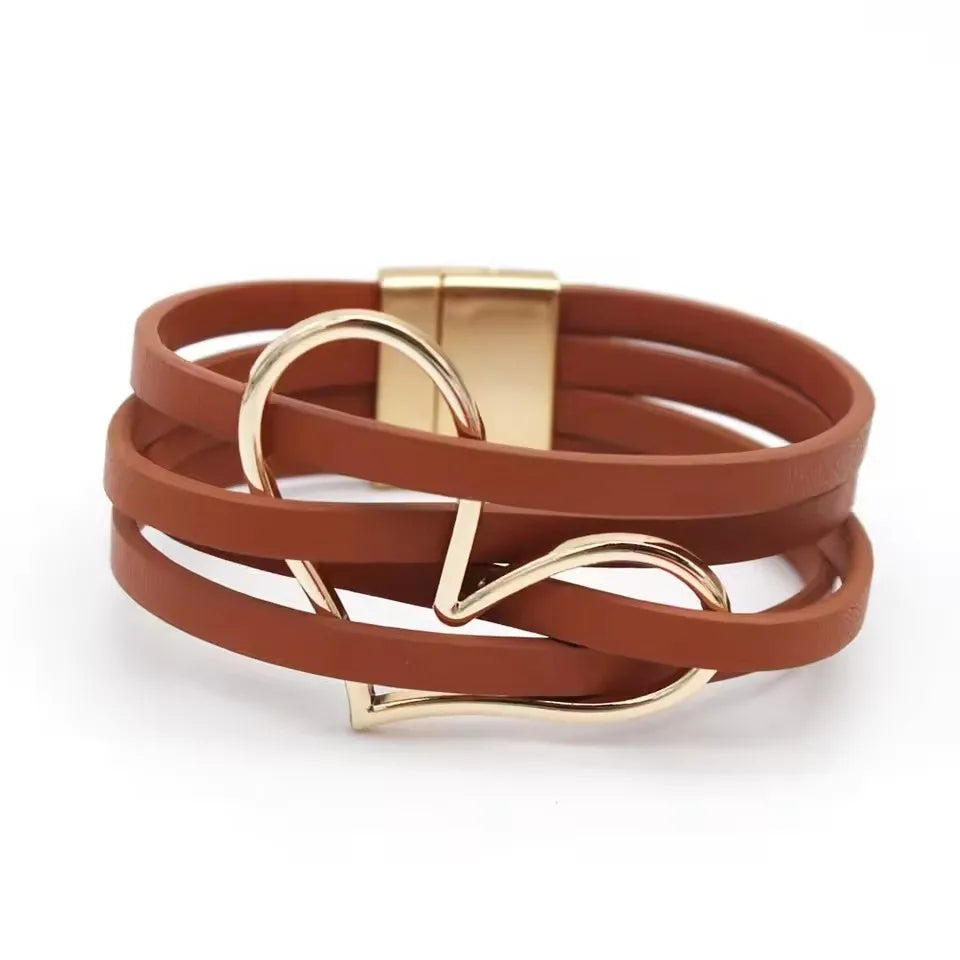 Elegant Leather Bracelet