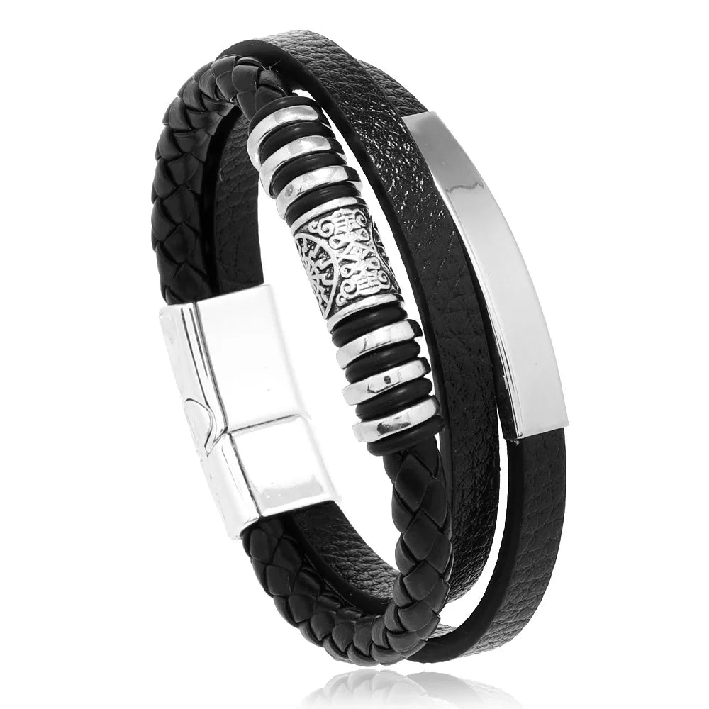 Multilayer Leather Bracelets