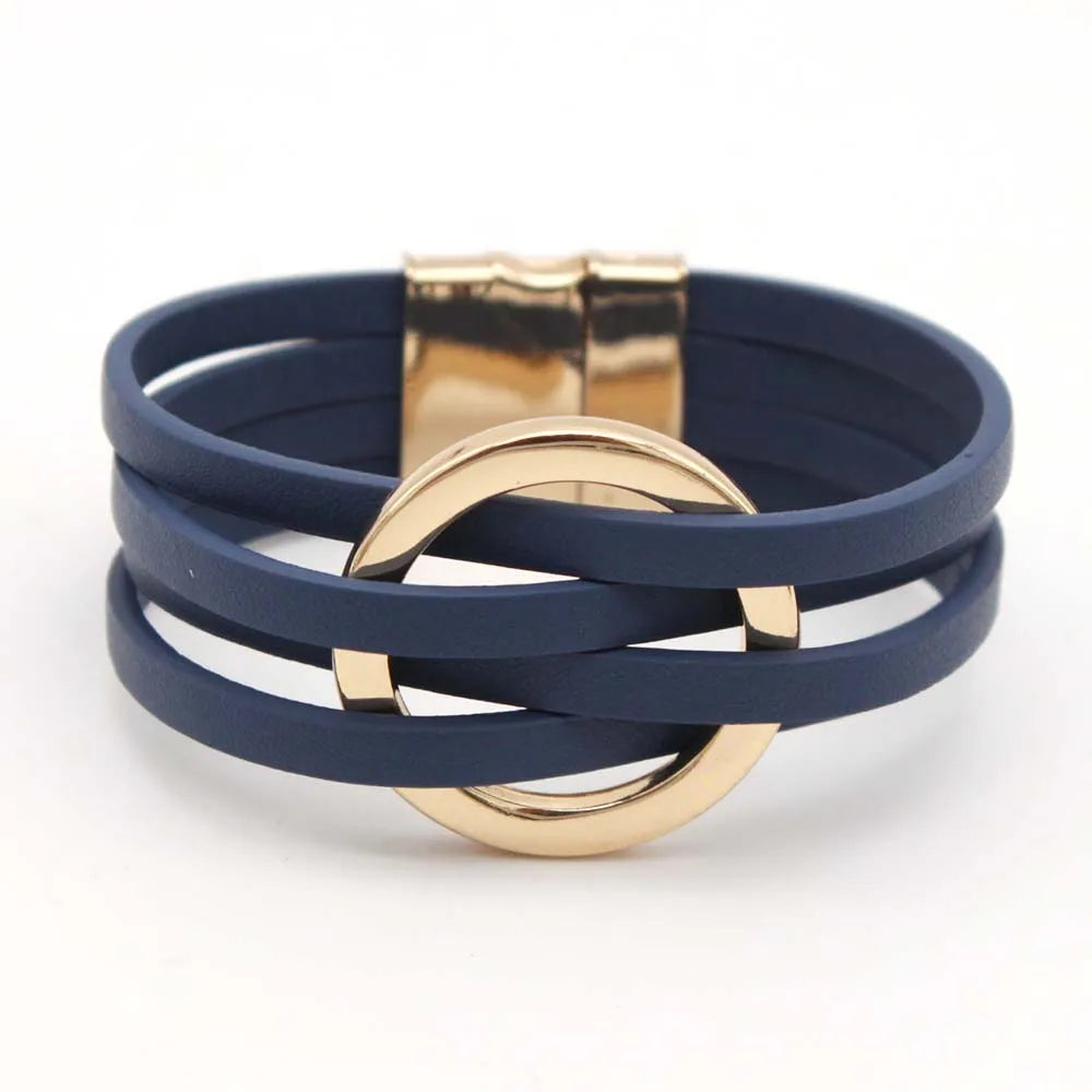 Elegant Leather Bracelet