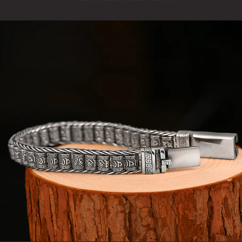 Retro Lucky Buddhist Bracelet