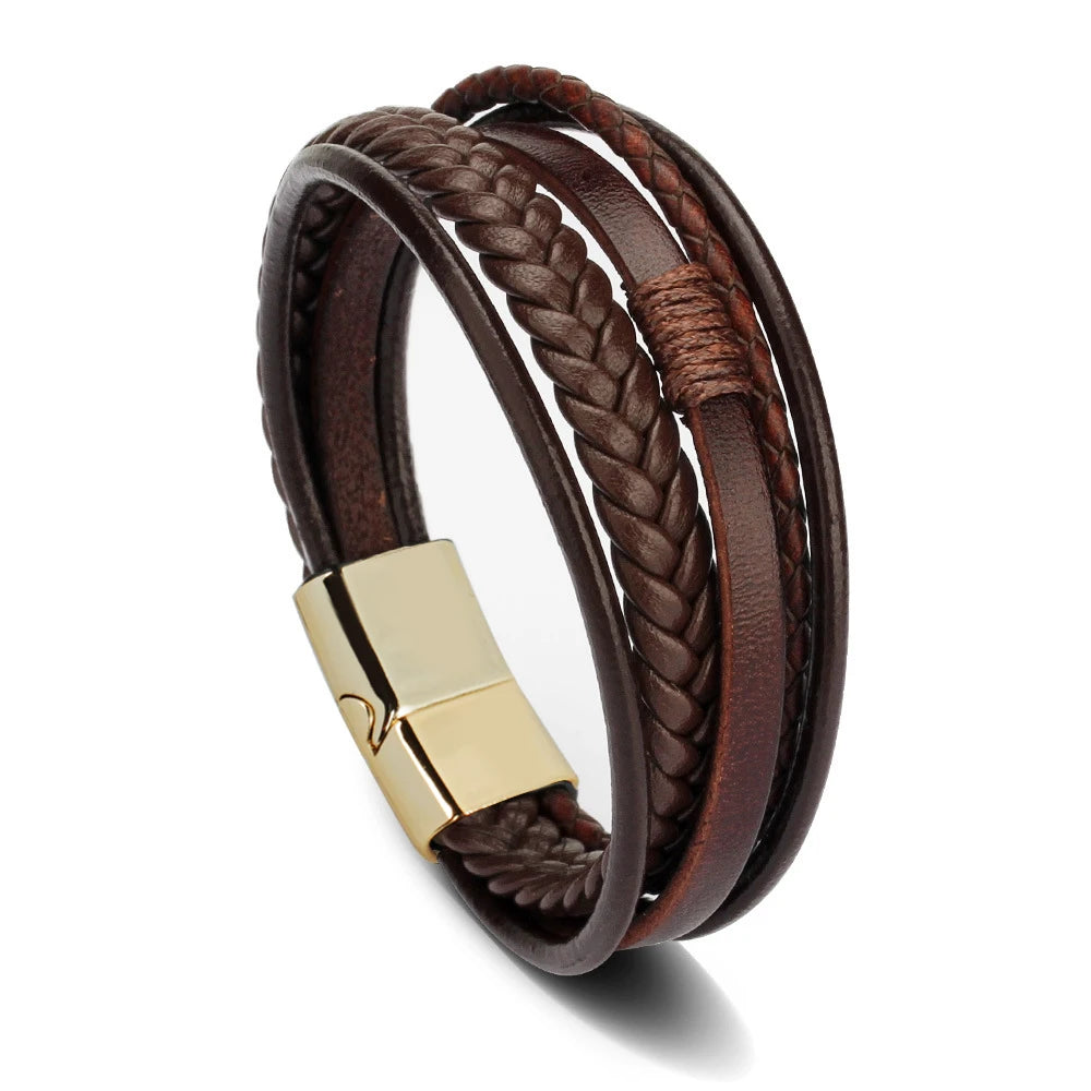 Multilayer Leather Bracelets