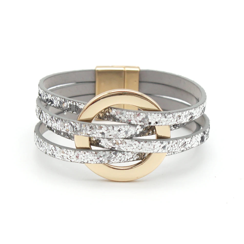 Elegant Leather Bracelet