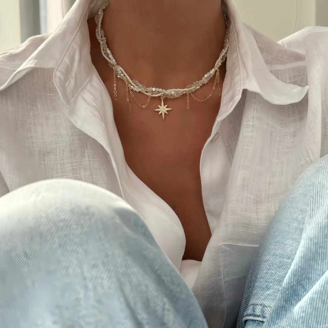 Pearl Tassel Necklace