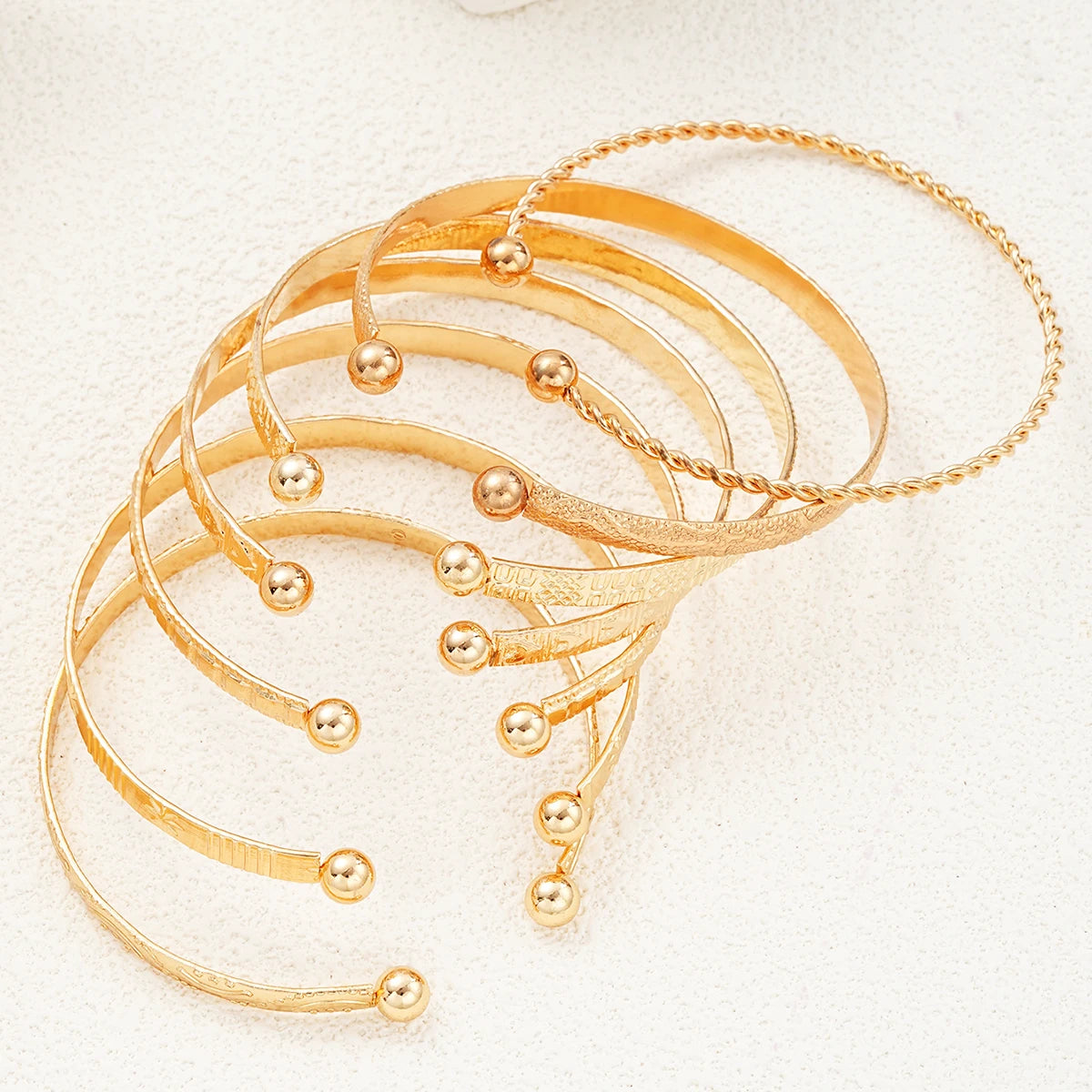 7 Pcs/Set Luxury Bangles