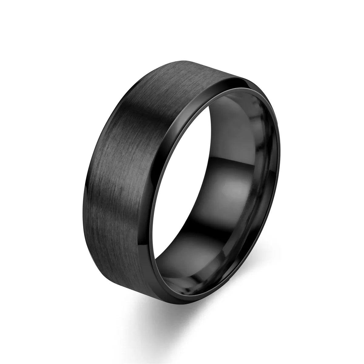6 Colors Classic Titanium Rings