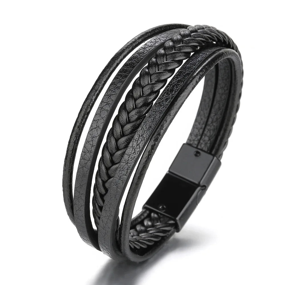Multilayer Leather Bracelets