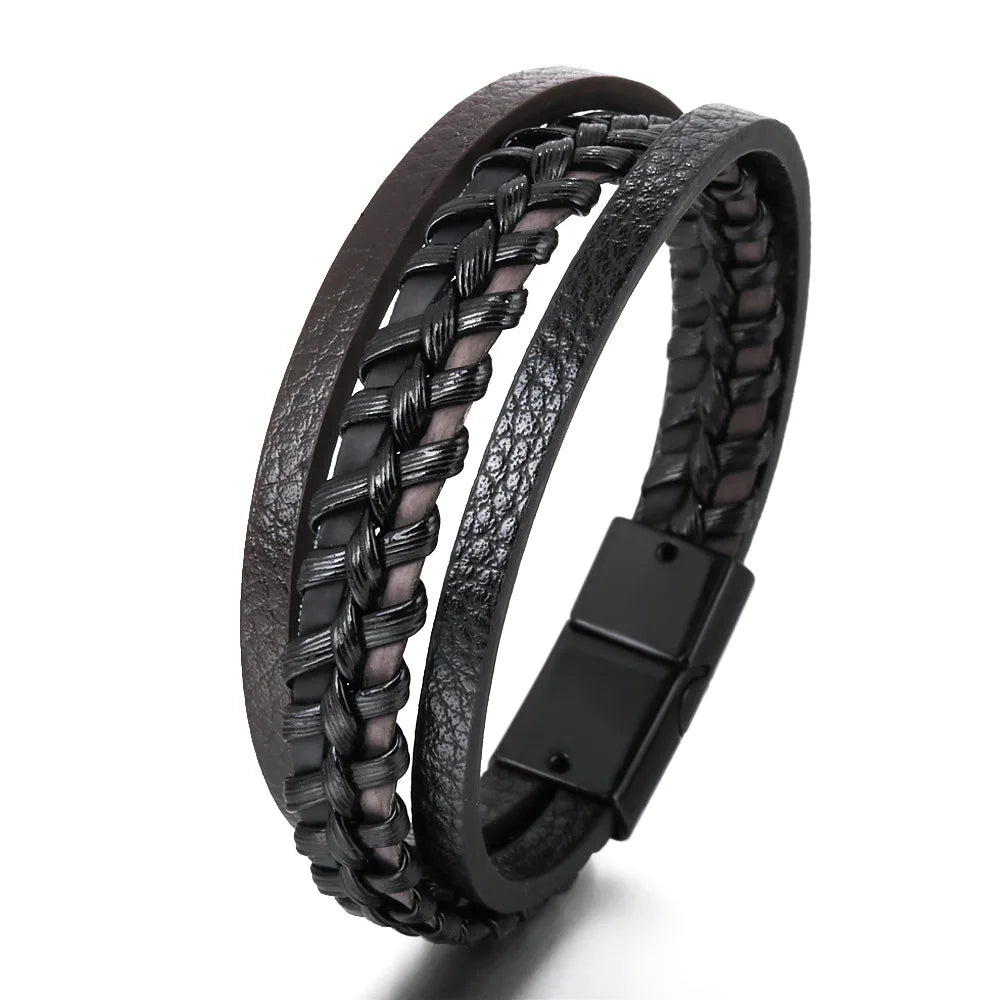 Multilayer Leather Bracelets