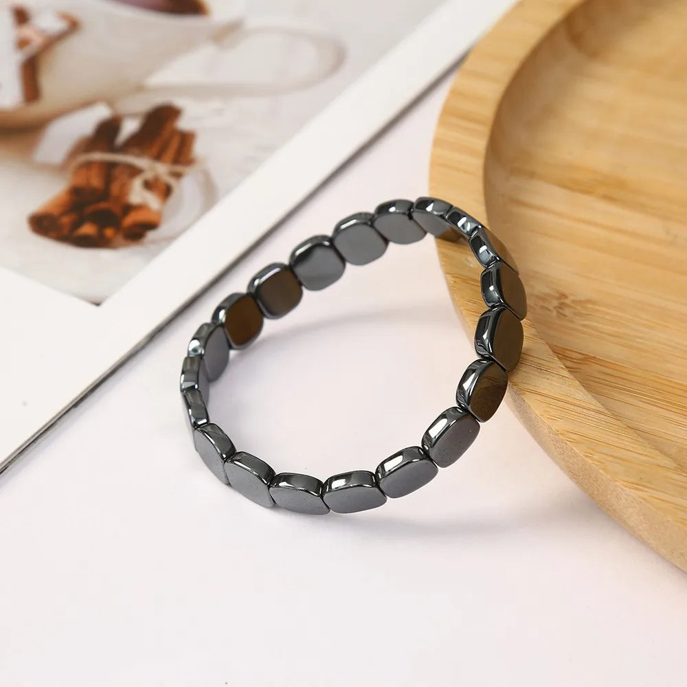 Hematite Beaded Bracelet