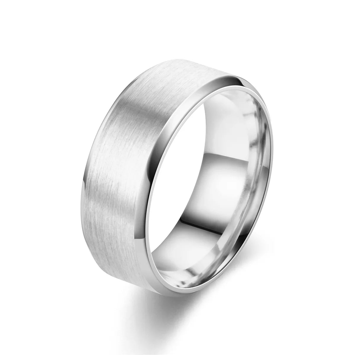 6 Colors Classic Titanium Rings