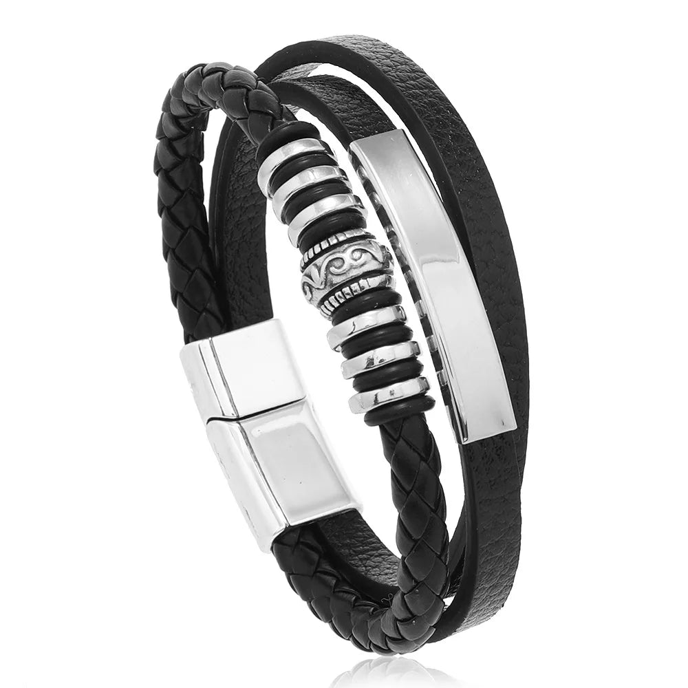 Multilayer Leather Bracelets