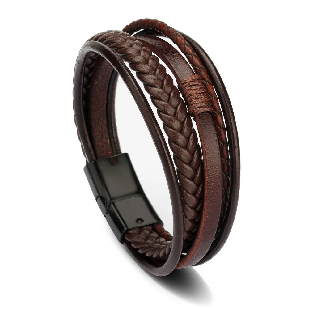 Multilayer Leather Bracelets