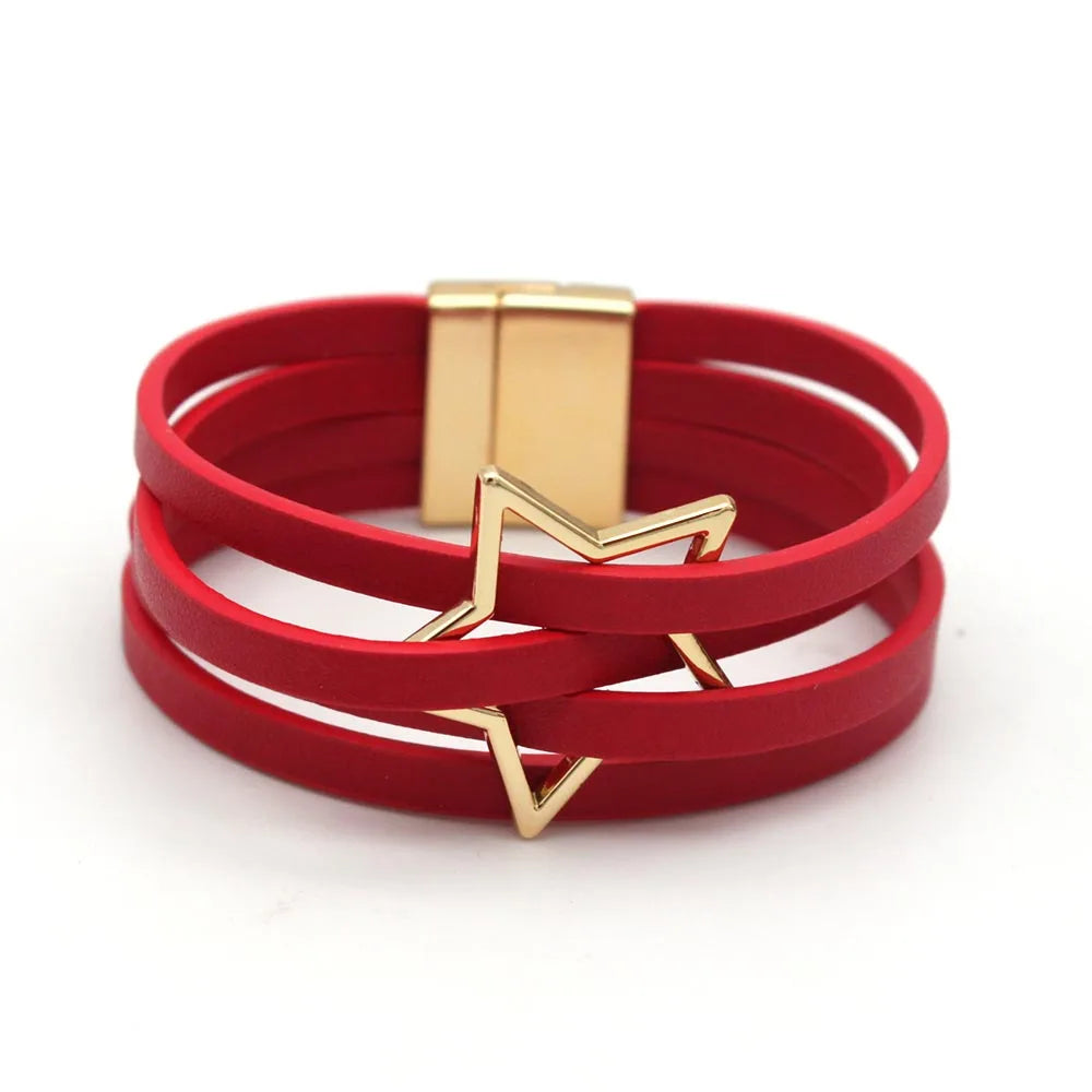 Elegant Leather Bracelet