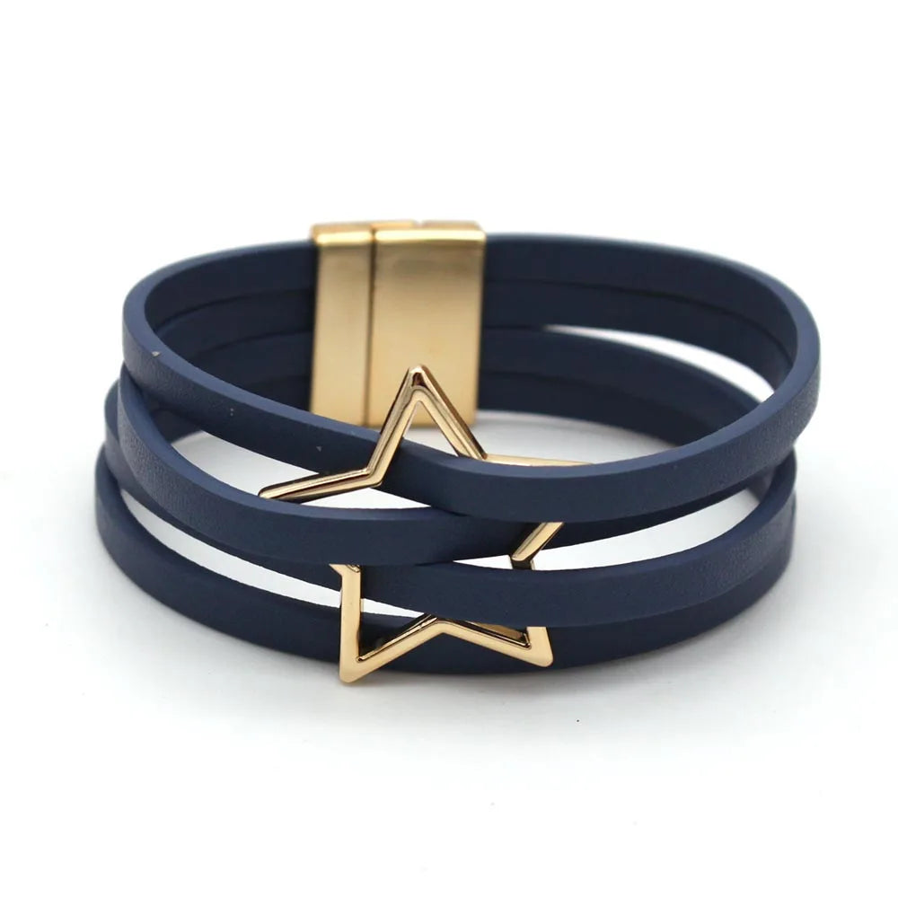 Elegant Leather Bracelet