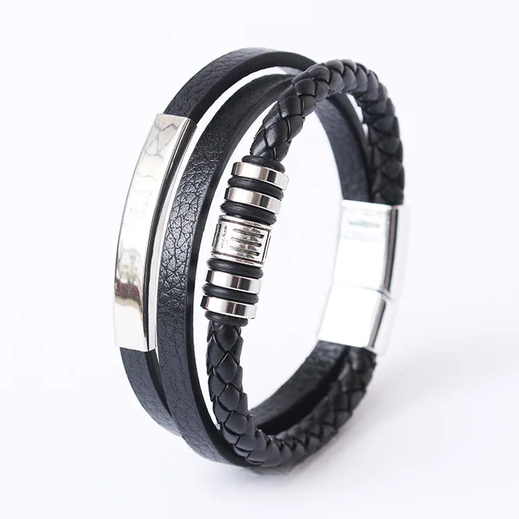 Multilayer Leather Bracelets