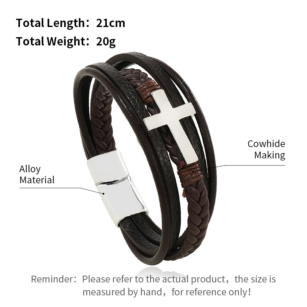 Multilayer Leather Bracelets