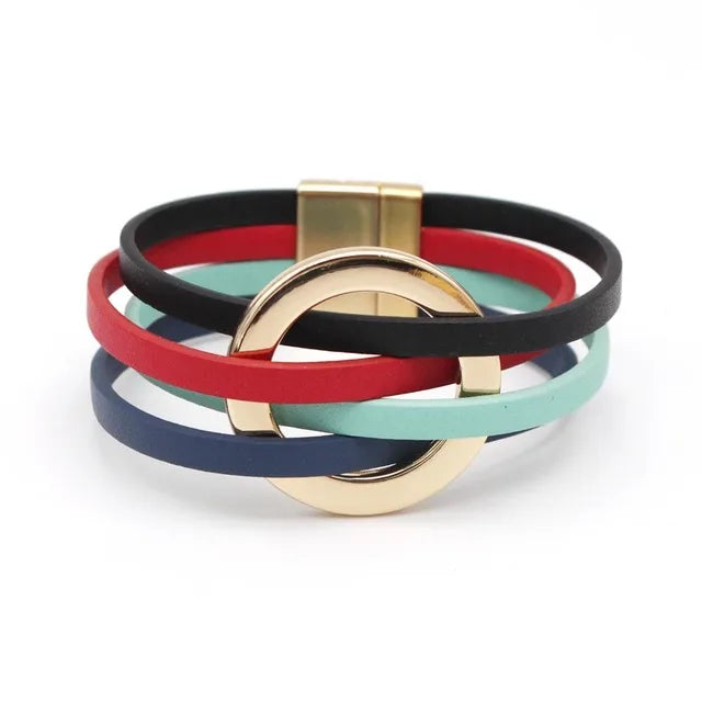 Elegant Leather Bracelet